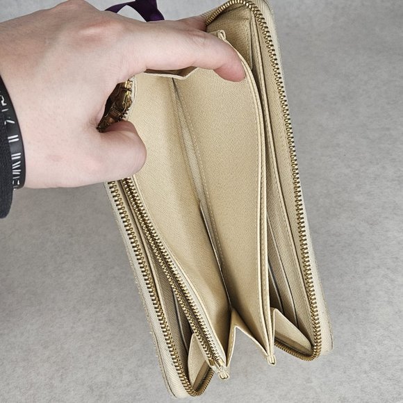 Louis Vuitton Damier Azur Zippy Long Wallet w/ Certificate - Picture 10 of 12